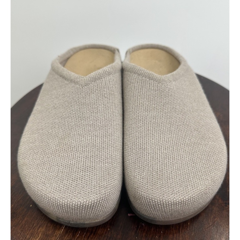 Rothy's The Casual Clog in Dove Women's 8 Men's 7 Comfort Slide On Taupe Grey - Picture 2 of 8